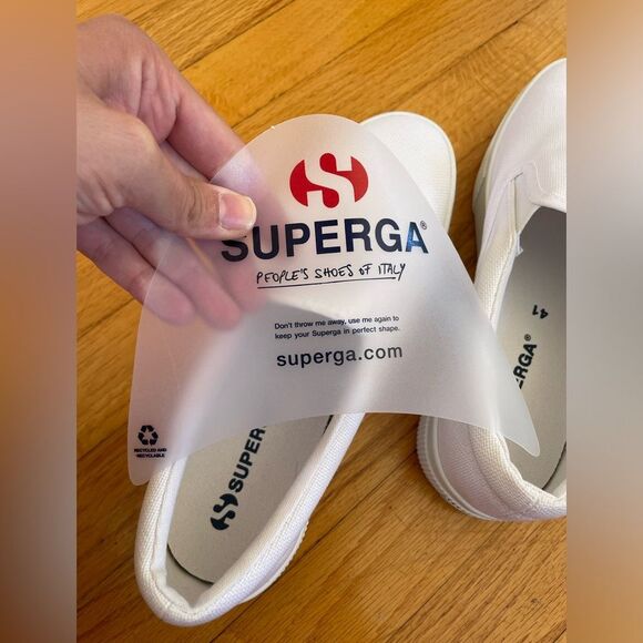 Superga Cotu Slip-on Canvas platform Sneaker size 41 - Picture 10 of 10